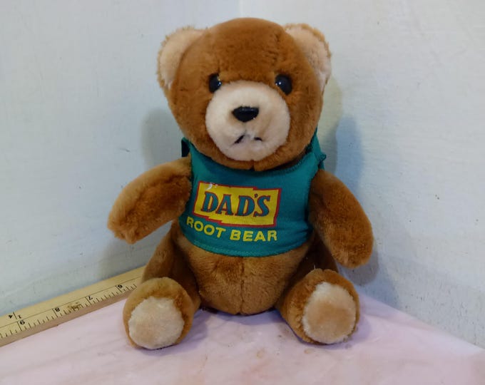 Vintage Plush Animals, Dad's Root Beer Bear or Fur-Real Snuggimals Dalmatian#