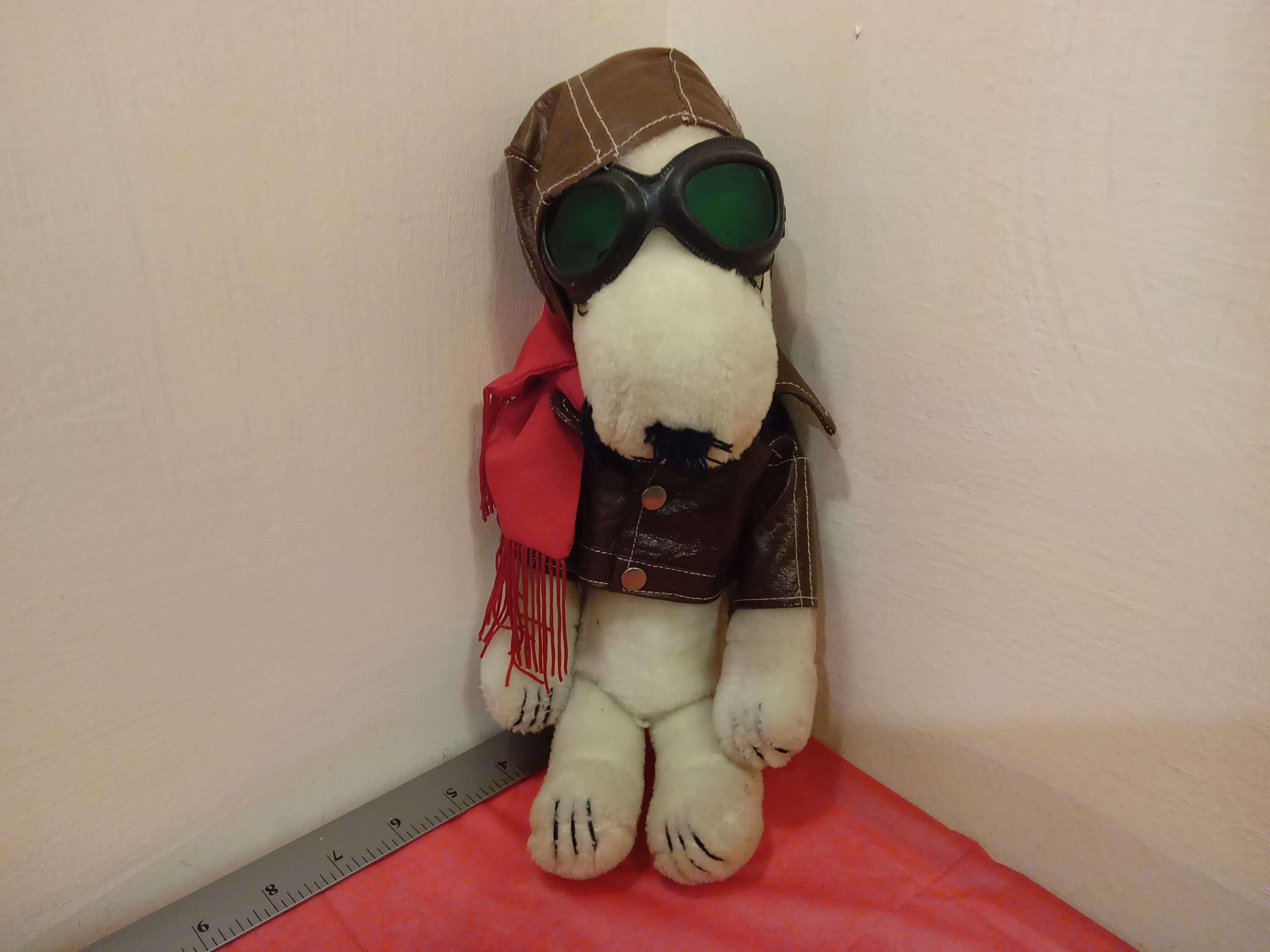 Vintage Peanut's Spike, Snoopy's Brother, Dressed in Leather Looking