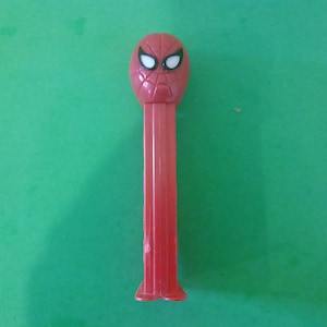 Vintage Pez Dispenser, Spiderman Pez Dispenser, 1989#