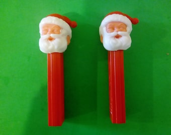 Vintage Pez Dispensers, Santa Pez Dispensers made in Yugoslavia, 1970's#