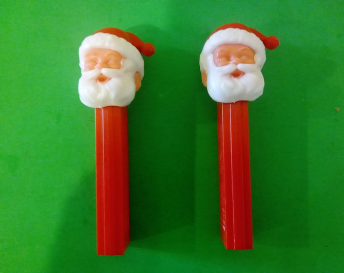 Vintage Pez Dispensers, Santa Pez Dispensers made in Yugoslavia, 1970's#