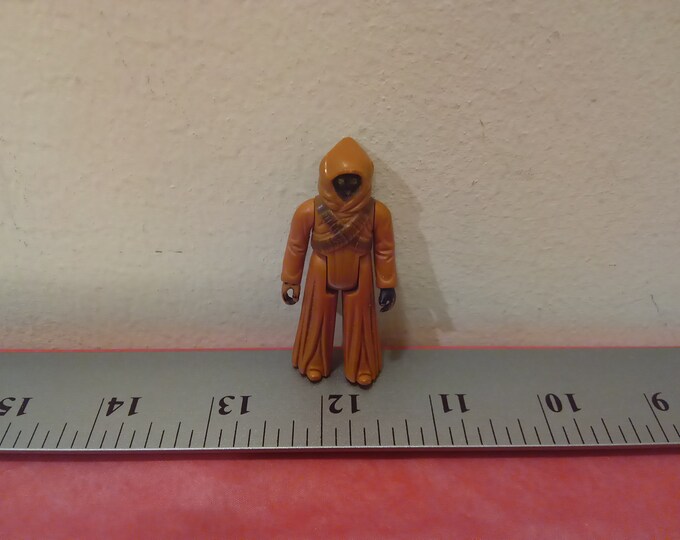 Vintage Jawa Action Figure, Star Wars Figure by General Mills Fun Group, 1977