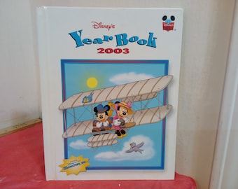 Vintage Disney Book, Disney's Yearbook 2003 by Scholastic Inc, 2003#p
