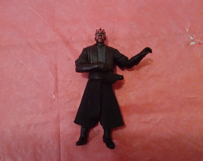 Vintage Star Wars Action Figure, Darth Maul by Hasbro, 1999