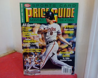 Vintage Sport's Cards Magazines, Sports Card Price Guide Monthly, 1990's