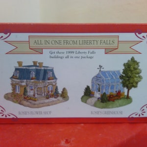 Vintage House Collection, The Americana Collection, Liberty Falls Collection Houses, Various Houses and Such