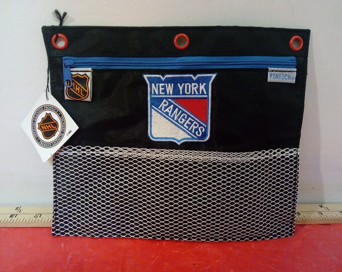 Vintage Small Tent Bag, New York Rangers Tent bag for Phone and Other Stuff, 1994#