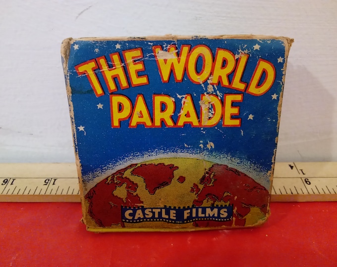 Vintage 16mm Movie Film, The World Parade by Castle Films #211, New York