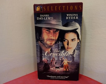 Vintage VHS Movie Tape, The Crucible, Winona Ryder, 2000~