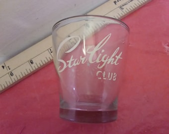Vintage Drinking or Tumbler Glasses, Red Swirl Ribbon 16oz, Etch Flower 16oz, Starlight Club Shot Glass, Etch L Glass, and Jameson Glass