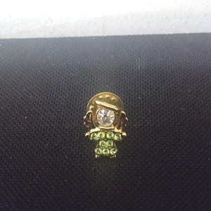 Vintage Jewlery and Accessories, Clips for Ties or Labels, Brooch of Lamp Post, Charms "Mickey Mouse, Flip Flop, Angel, Man" or Angel Pin image 1