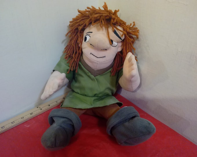 Vintage Plush Doll, Disney's Hunchback of Notre Dame, Sitting Hunchback of Notre Dame