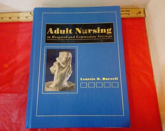 Vintage School Books, Adult Nursing, Webster New World Dictionary or Collegiate Thesaurus, or United States History