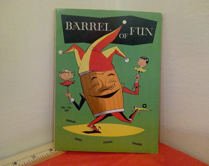 Vintage Barrel of Fun Book, Preston, 1966~