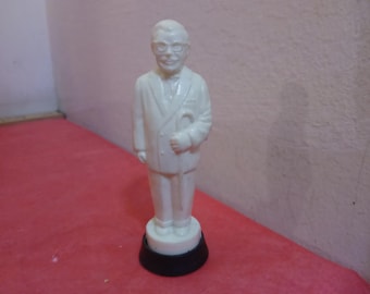 Vintage Plastic Salt and Pepper Shakers, Plastic Colonel Sanders Salt and Pepper Shakers, 1970's#