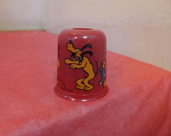 Vintage Light Shades for Christmas Lights, Noma Plastic Shades for Lights, Walt Disney, Popeye and Others, 1940's#