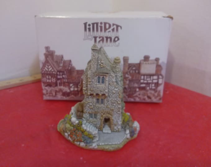 Vintage Lilliput Lane Cottages, The Tudor Merchant by Lilliput, Made in England