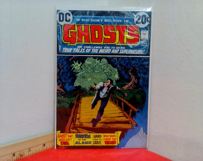 Vintage DC Comic Books, Ghosts, 1970's