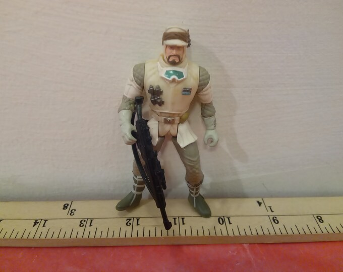 Vintage Star Wars Action Figure, Hoth Rebel Soldier by Kenner, 1997