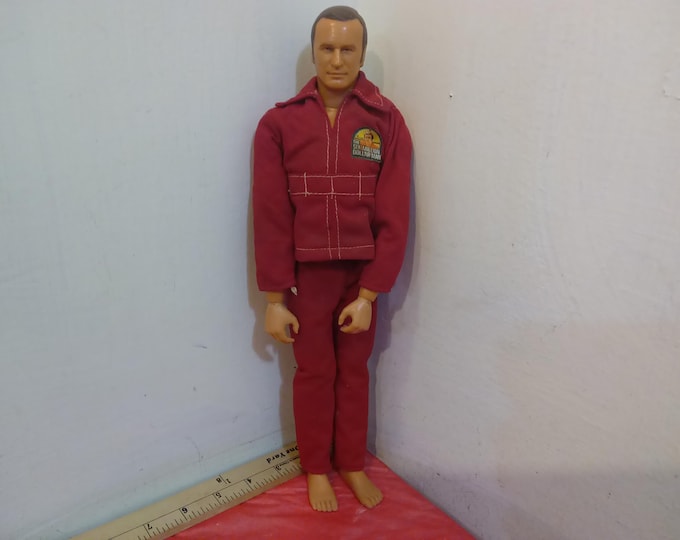 Vintage Action Figures, Six Million Dollar Man Action Figures, Lee Majors and Oscar by Universal City, 1973#