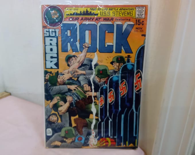 Vintage DC Comic Books, Our Army at War, Enemy Ace, or Men of War, Various Issues, 1950/60/70/80's