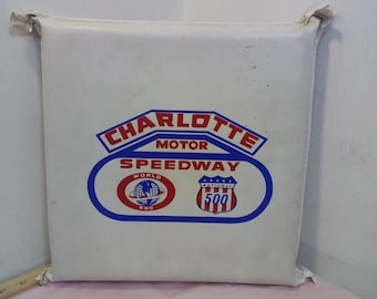 Vintage Sports Seat Cushions, Winston Racing Daytona Beach, Los Angeles Olympics, Richmond Fairgrounds, Martinsville, or Charlotte Speedway#