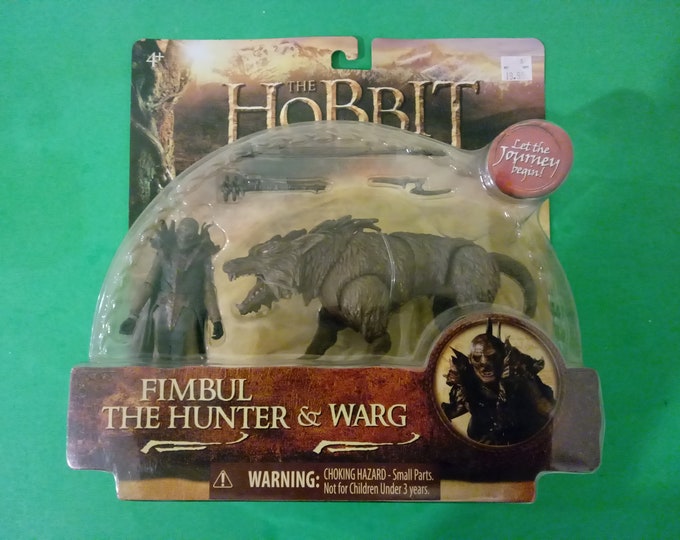 The Hobbit an Unexpected Journey, Fimbul the Hunter & Warg, 2012