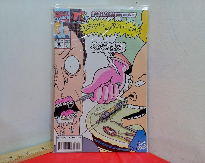 Vintage Marvel Comic Books, Marvel Age Beavis and Butthead and Regular Issues, 1990's