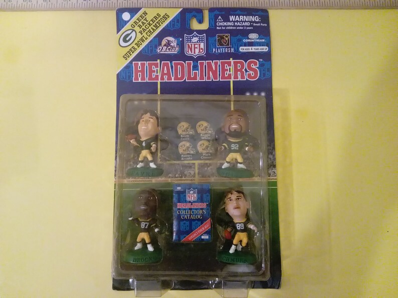 Green Bay Packers Super Bowl Stars 1996 Headliners Sports Action Figures