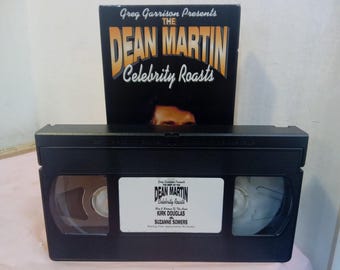 Vintage VHS Movie Tape, Dean Martin Celebrity Roasts, Gabor, Betty White, Hank Aaron, Hugh Hefner, Redd Fox, Sammy Davis, or Others, 2000~