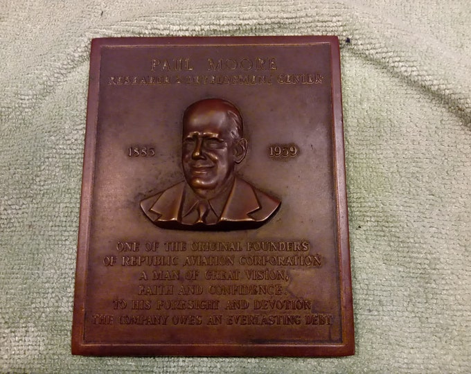 Bronze Paul Moore Research & Development Center Medal, 1959 #B