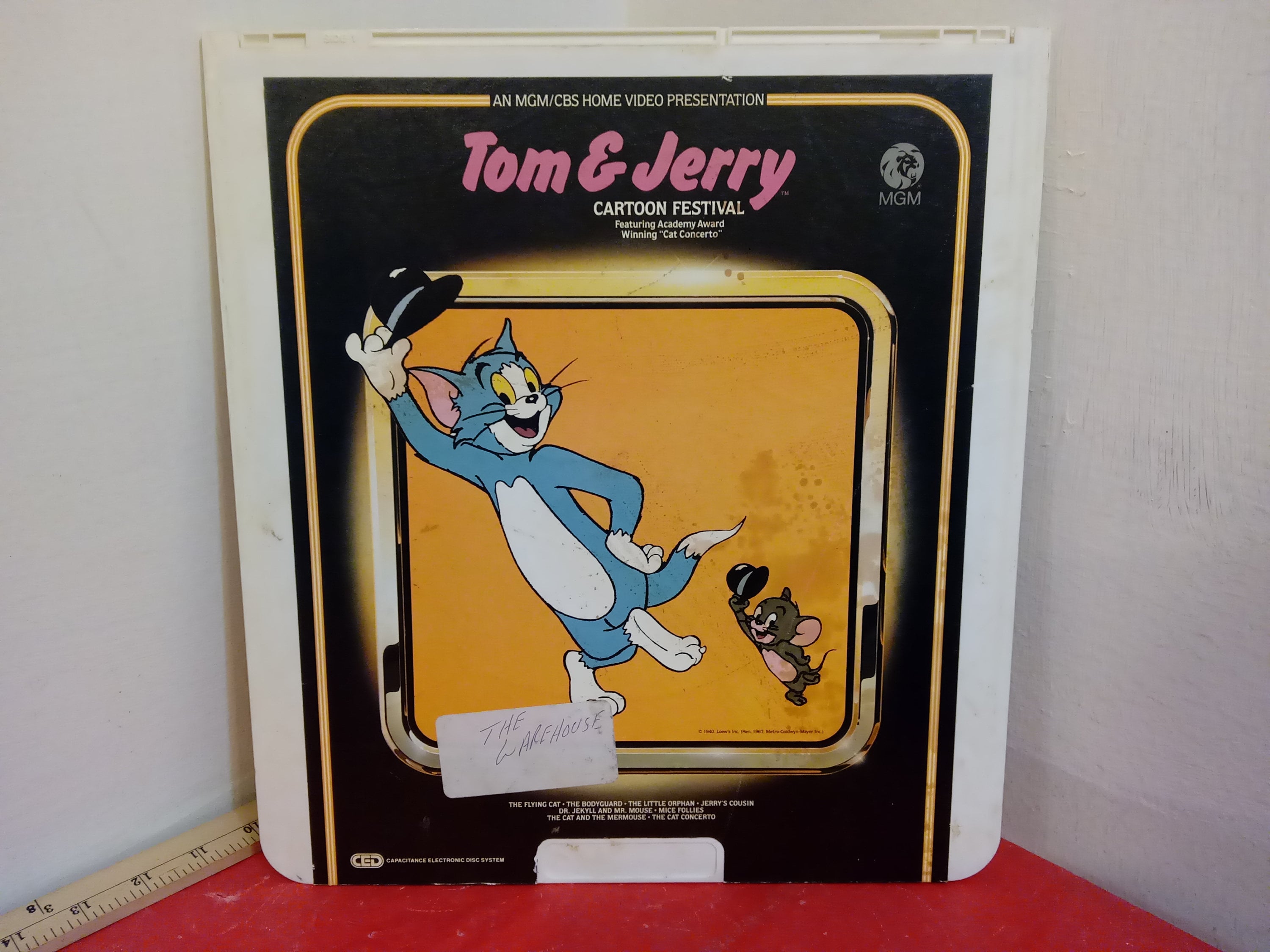 Vintage Video Disc Movie Tom & Jerry Cartoon Festival by - Etsy Australia Vintage Video Disc Movie Tom & Jerry Cartoon Festival by - Etsy Australia