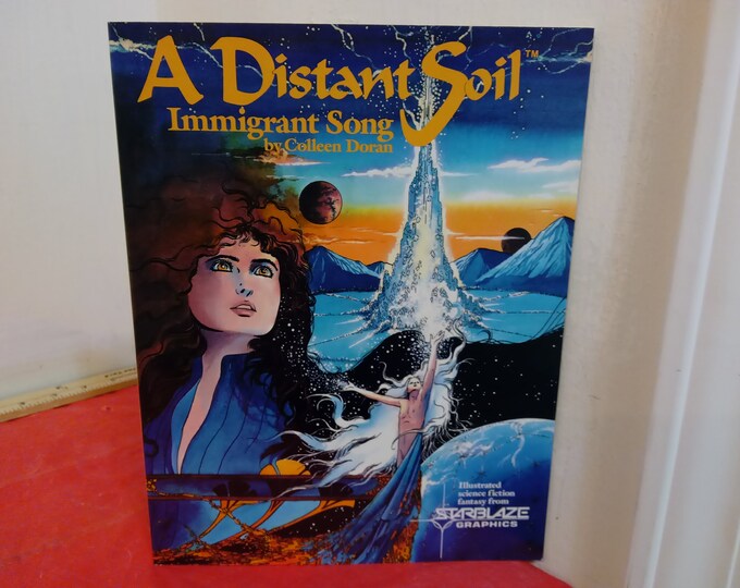 Vintage Comic Book, A Distant Soil "Immigrant Song" by Colleen Doran, 1987