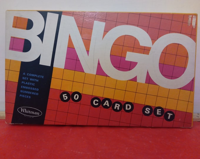 Vintage Games and Activities, Bingo and Hi-Ho! Cherry-O by Whitman and Spirograph by Kenner