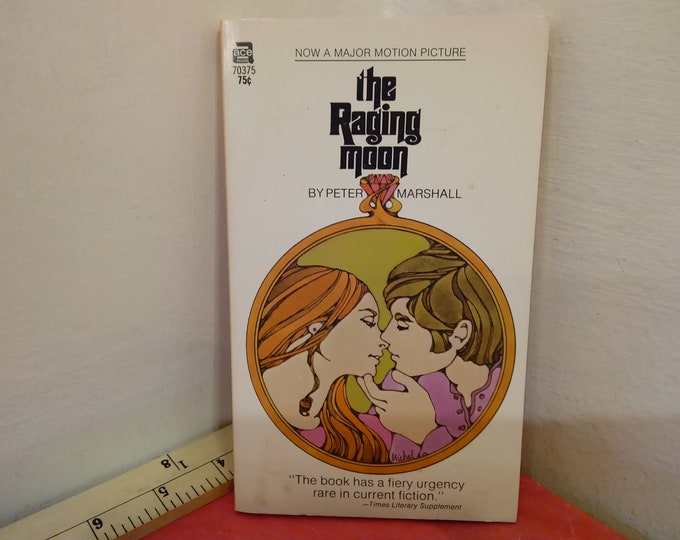 Vintage Paperback Book, The Raging Moon, Peter Marshall, Ace Book Novel, 1966