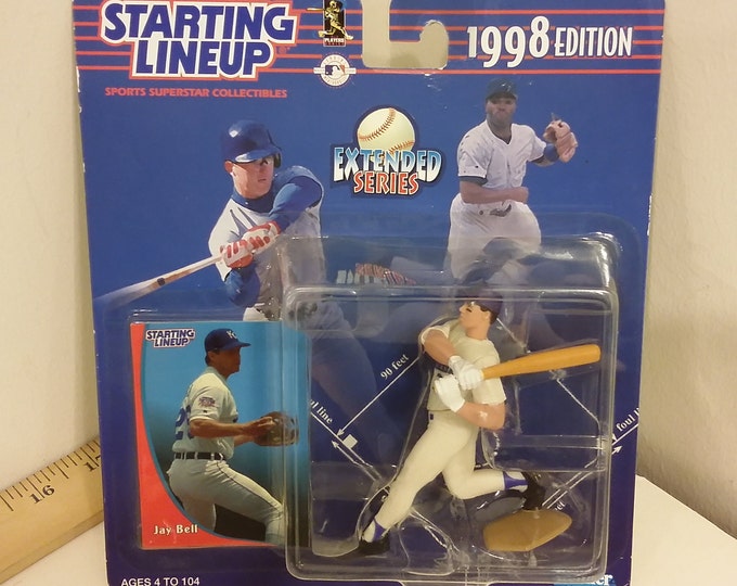 Vintage Sports Action Figure, Starting Lineup by Kenner, Jay Bell, 1998