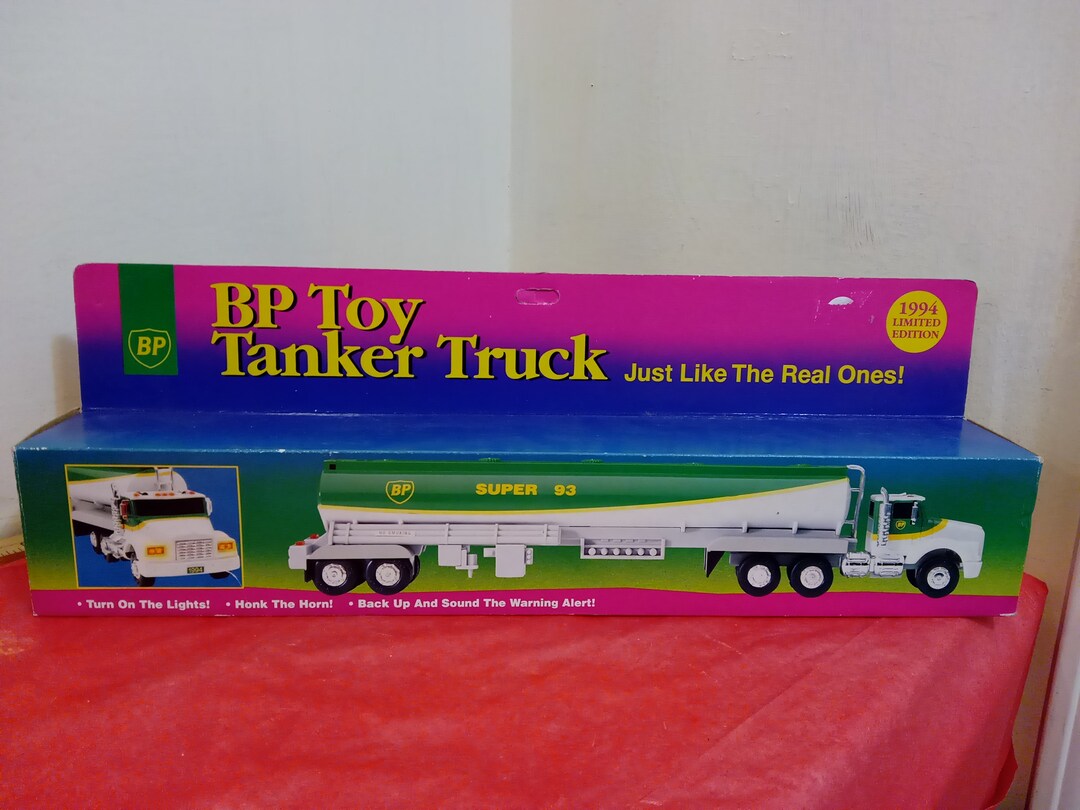 Vintage Toy Semi Truck BP Toy Tanker Truck With Sound and Etsy