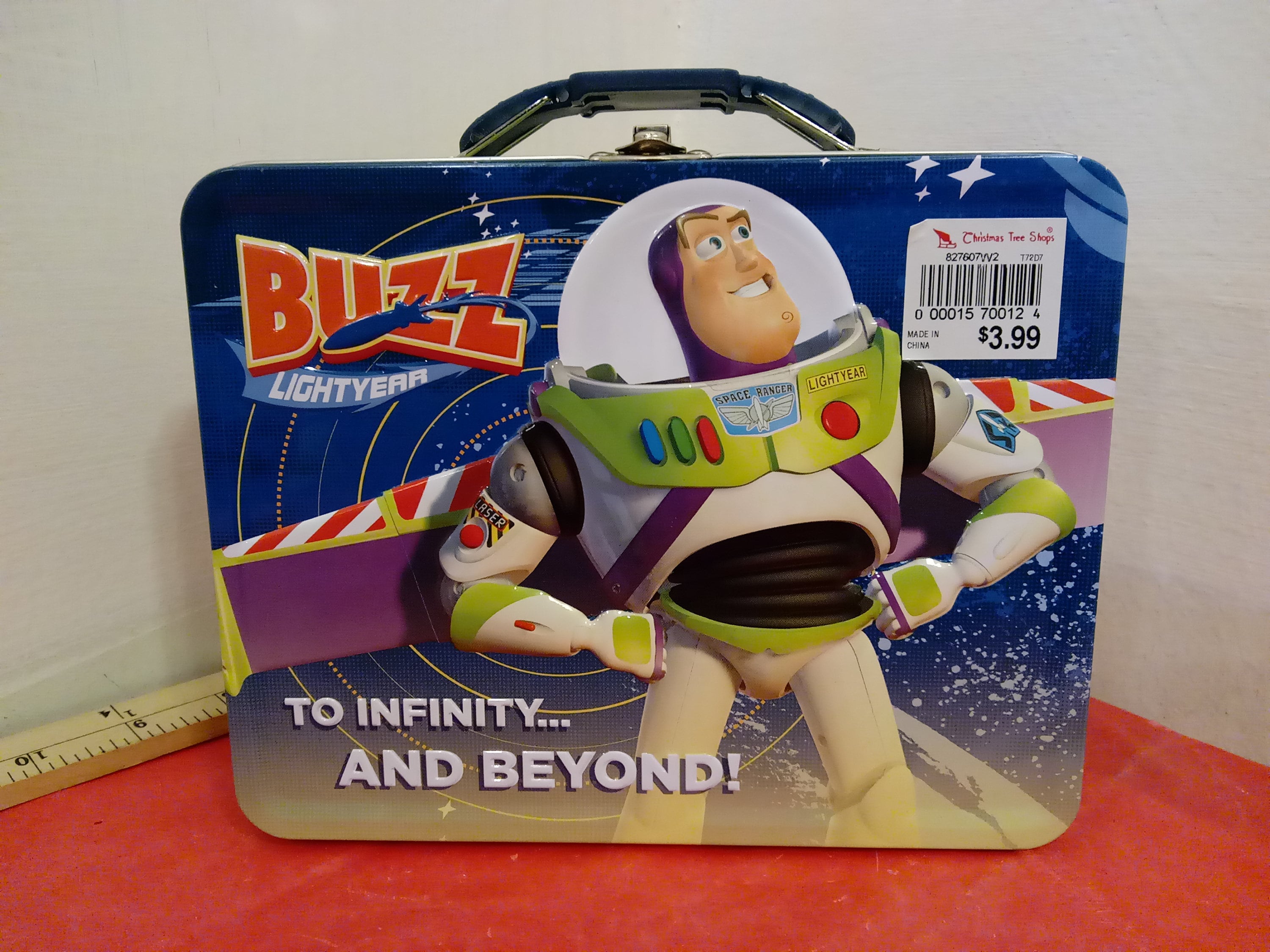 Toy Story Lunch Box, Buzz Lightyear To Infinity and Beyond, Disney