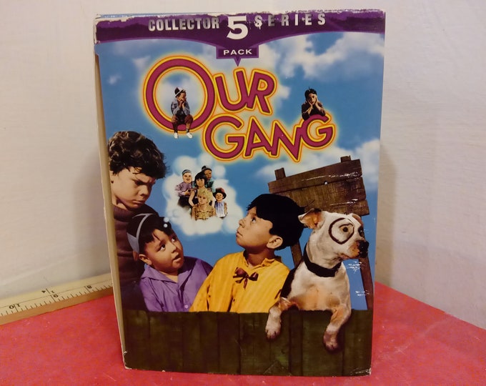 Vintage VHS Movie Tape, Little Rascals Our Gang, Collector 5 Series, 1999