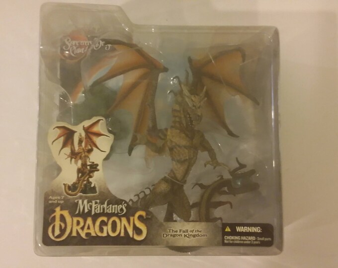 McFarlane Toys Dragons Series 4 Sorcerers Dragon Clan Action Figure, 2006
