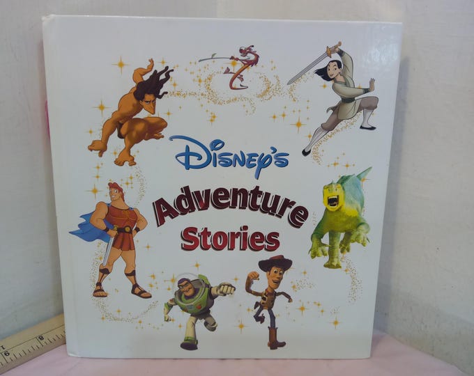 Vintage Children's Books, Disney's Adventure Stories, Pooh Blocks, My Big World Book, Baby's First Library Christmas, and Others