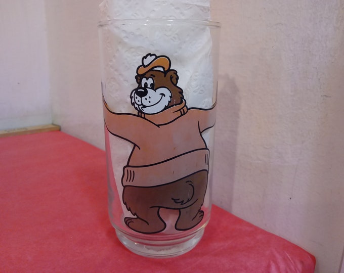 Vintage A & W Glass, A and W Family Restaurant "Bear Glass", 1970's#