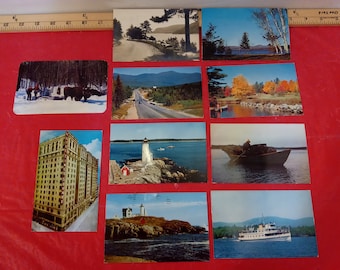 Vintage Postcards, Postcards from Northeast USA Locations, 1960's and 50's#p