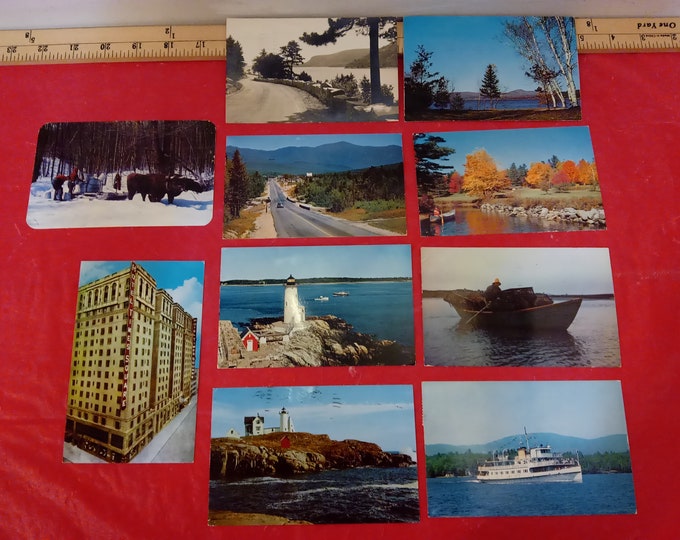 Vintage Postcards, Postcards from Northeast USA Locations, 1960's and 50's#p