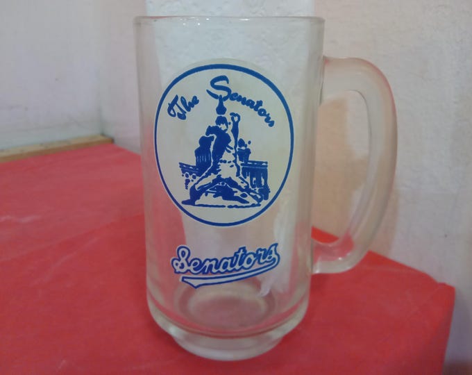 Vintage Mugs/Glasses, MLB Teams, The Senators, Orioles, Mets, Boston Red Sox or Lowenbrau#