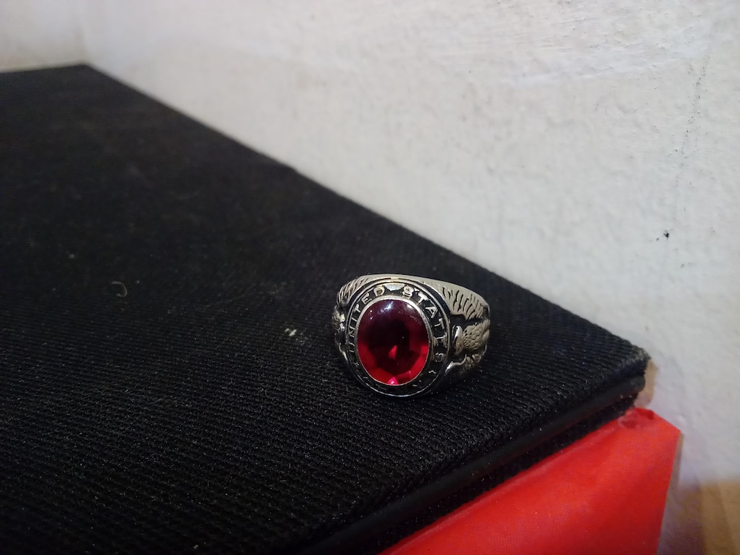 Minstry Rings Vintage Military Rings, United States Sterling Airforce Ring or ...