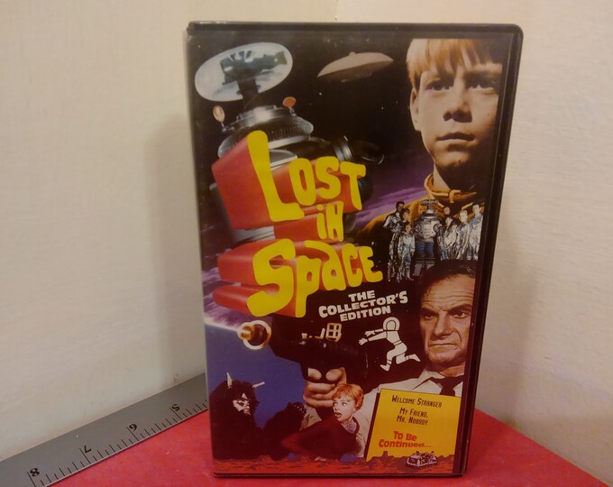 Vintage VHS Movie Tape, Lost In Space, Welcome Stranger and My Friend, Mr. Nobody, 1994~