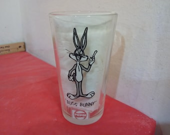 Vintage Collector Glasses, Child's Drinking Glass, Looney Tunes by Pepsi, Bugs, Daffy, Porky, and More or, Woody, Tom or Jerry, 1970's