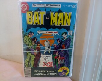 Vintage DC Comic Books, Batman, Various Issues, 1970/80/90's
