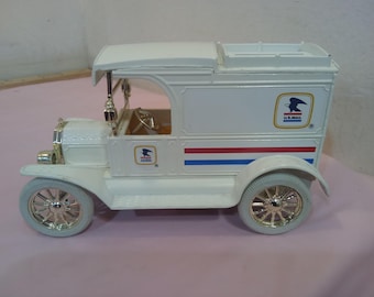 Vintage Vehicle Banks, Metal and Plastic Vehicle Banks by ERTL, U.S. Mail Delivery Vehicles, 1913 Model T, 1918 Model T, or 1932 Ford Van